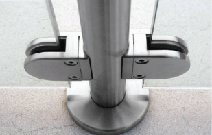 Baranda en acero Inoxidable Con Tubo de 38mm y Vidrio Temperado, Se Cotiza por M2