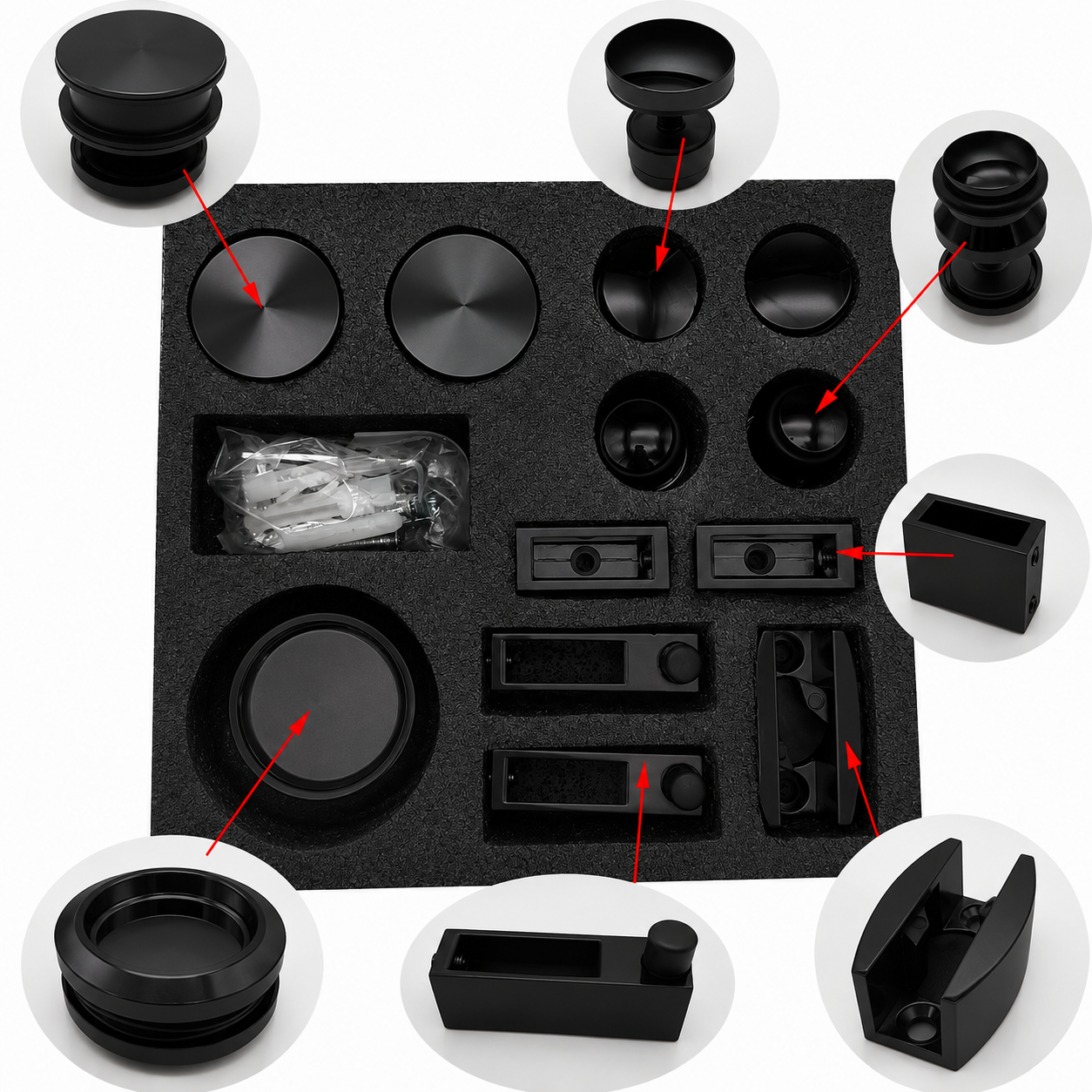 KIT PUERTA CORREDIZA LUSSO