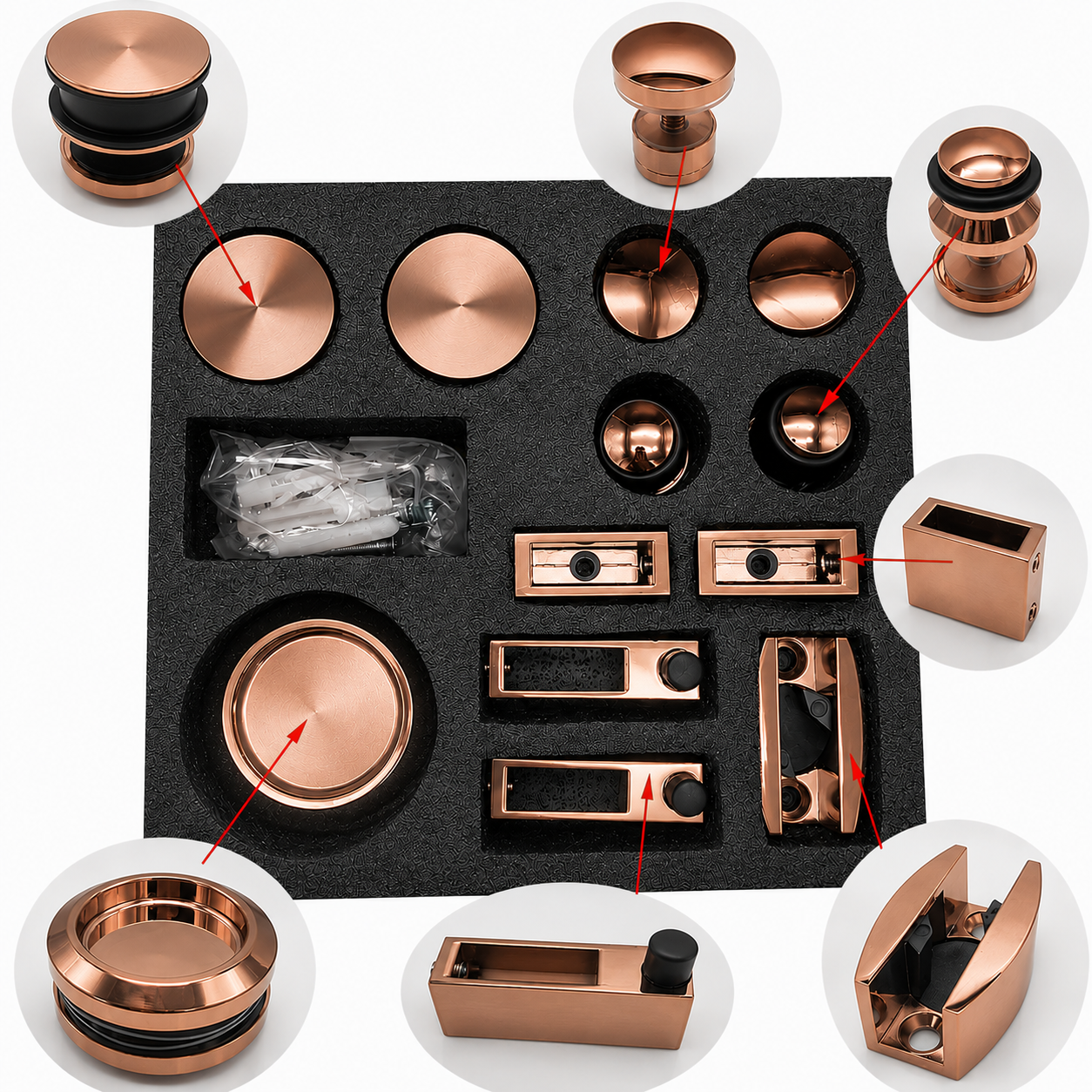 KIT PUERTA CORREDIZA LUSSO