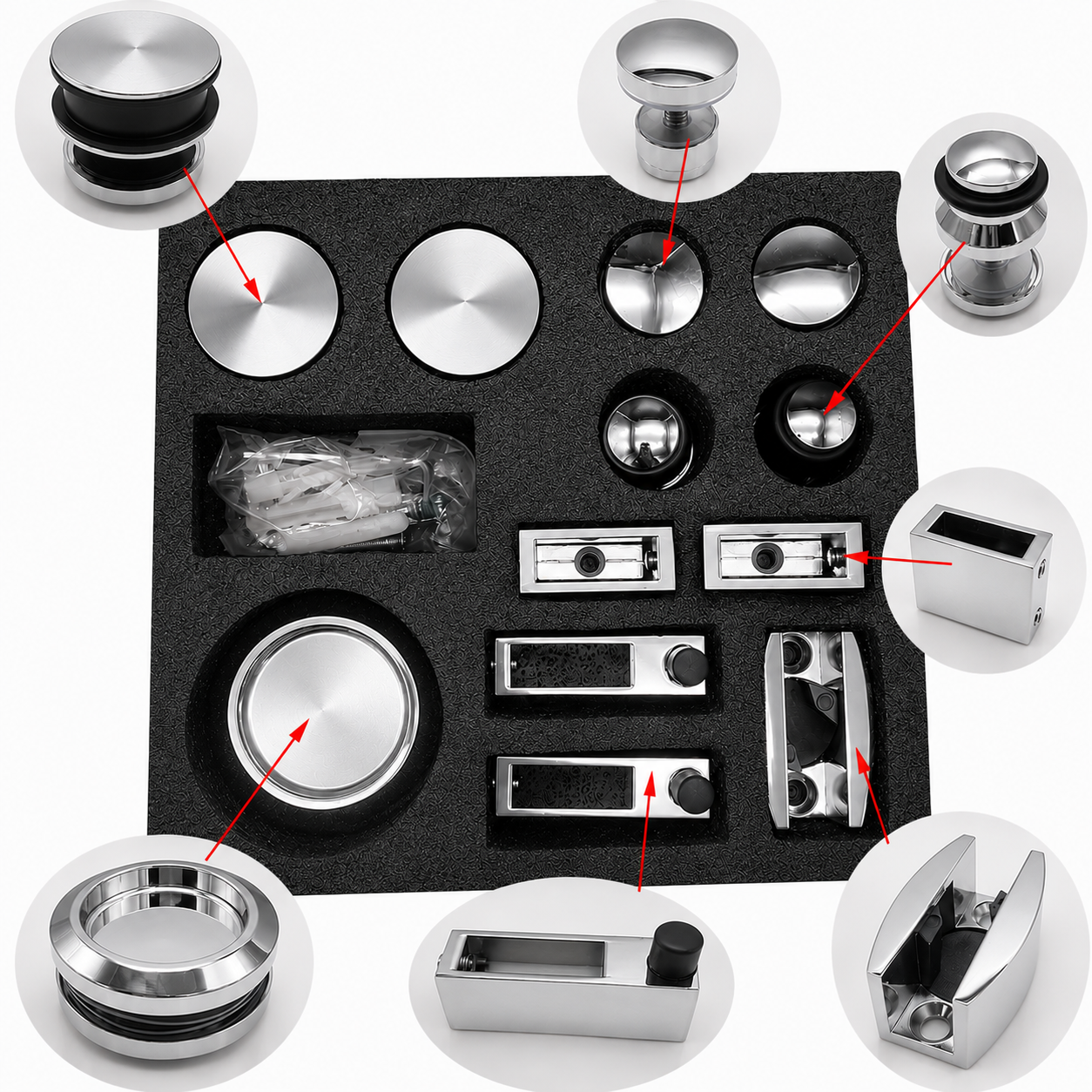 KIT PUERTA CORREDIZA LUSSO
