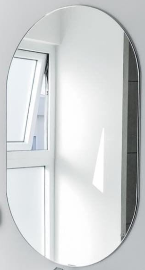 Espejo para baño ovalado 40cm x 75cm